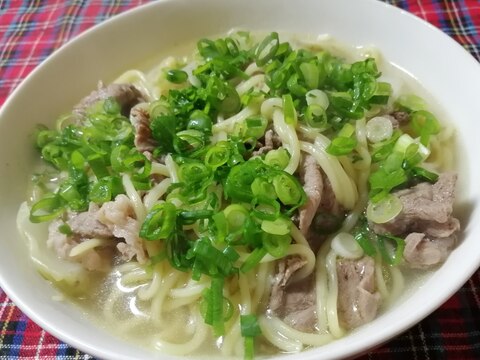 簡単塩ラーメン